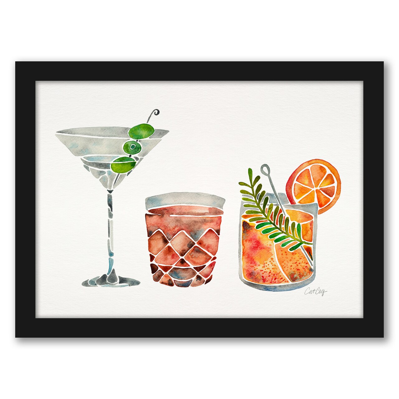Classic Cocktails by Cat Coquillette Frame  - Americanflat